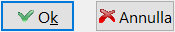 Ok / Annulla